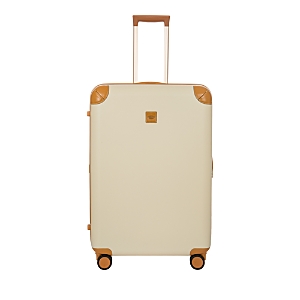 Bric's Amalfi 30 Spinner Suitcase In Cream/tan