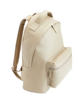 13" Laptop Pebbled Leather Backpack