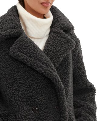 Gertrude Long Teddy Coat