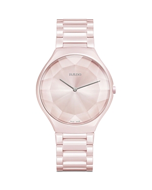 Rado True Thinline X Great Gardens Of The World Watch, 39mm In Pink