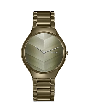 Shop Rado True Thinline X Great Gardens Of The World Watch, 39mm In Green