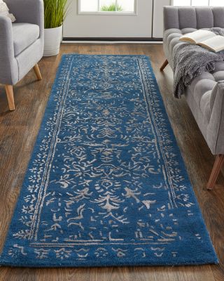 Feizy Bella 9698014F Runner Area Rug, 2'6" x 8'