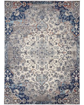 Feizy Bellini I78I39CR Area Rug, 5'3 x 7'6