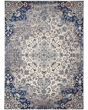 Feizy Bellini I78i39cr Area Rug, 7'10 X 10'10 In Ivory Gray