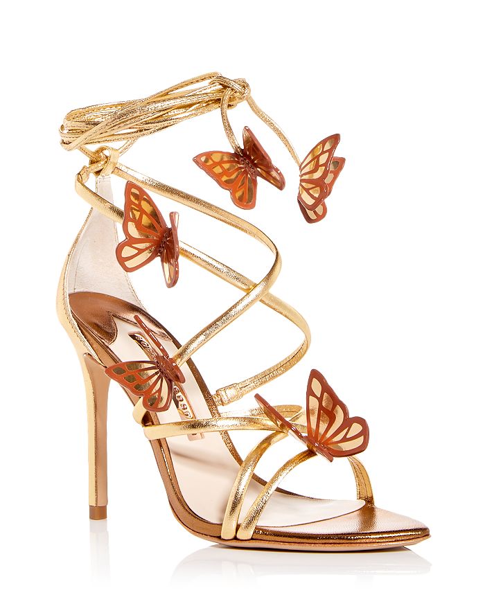 Bloomingdales Women Shoes High Heels Heels Heeled Sandals Womens Vanessa Butterfly Embellished High Heel Sandals 