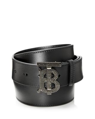 Burberry Men s Plaque Crystal Belt Bloomingdale s