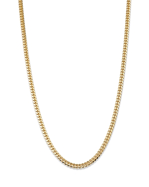 Bloomingdale's Men's Miami Cuban Link Chain Necklace In 14k Yellow Gold, 24" - 100% Exclusive
