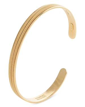 Marco Bicego 18k Yellow Gold Uomo Men's Coiled Two Band Cuff Bracelet
