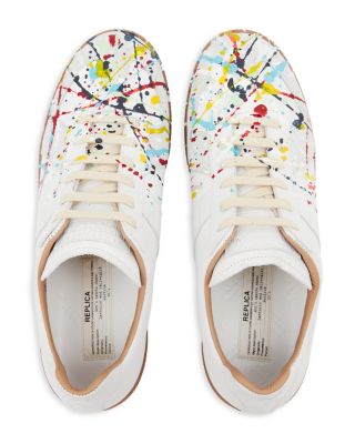 Maison Margiela Men's Replica Painter Low Top Sneakers