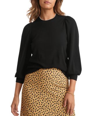 Marine Layer Lexi Puff Sleeve Top