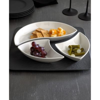 Villeroy & Boch フロウボウル　4枚セット Villeroy & Boch New Wave Set of Four 20 fl. oz. White