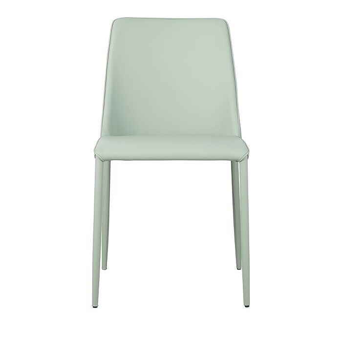 Sparrow & Wren Nora Dining Chair Green Mineral Faux Leather M2
