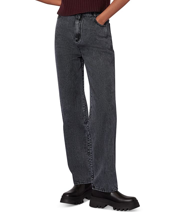 Whistles Straight Jeans in Acid Wash Bloomingdale's