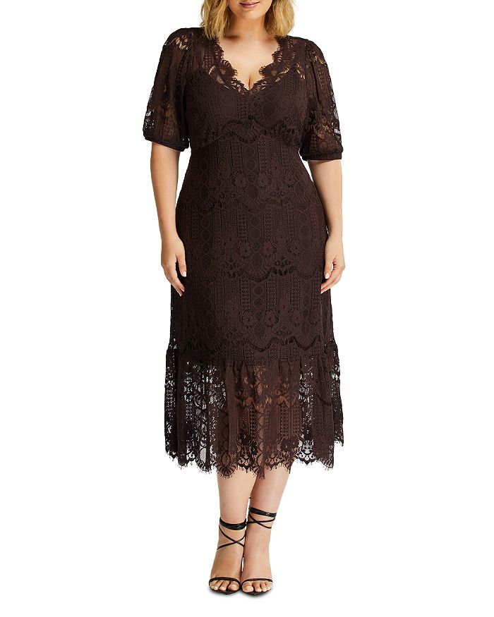 Estelle Plus Lucca Lace Dress | Bloomingdale's