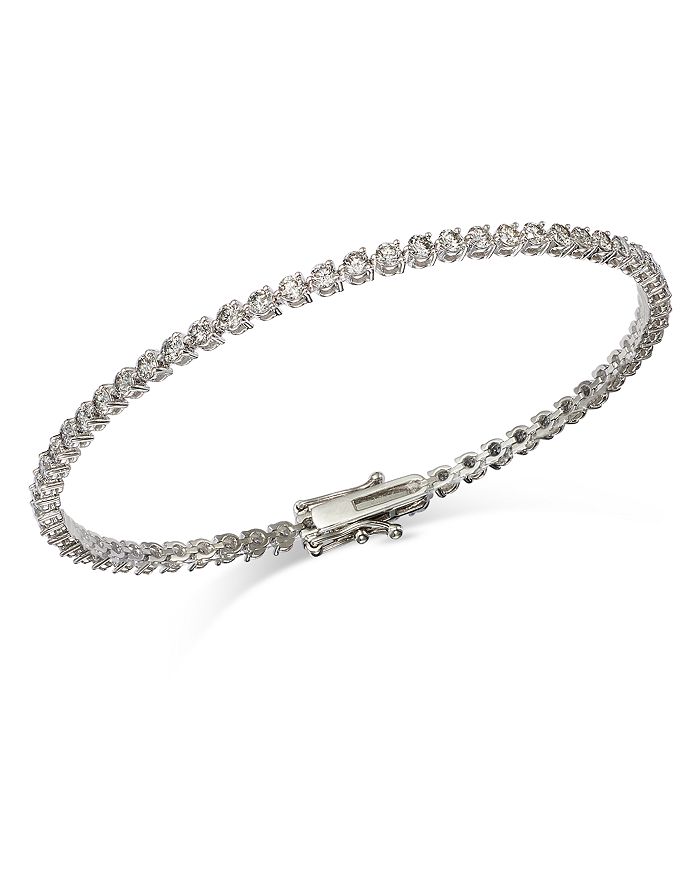 Bloomingdale's - Diamond Tennis Bracelet in 14K White or Yellow Gold, 3.0 ct. t.w. - 100% Exclusive