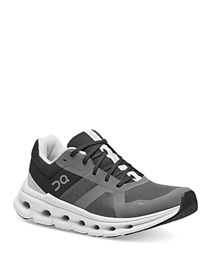 On Women's Cloudrunner Training Sneakers In Eclipse/black