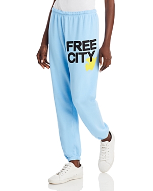 Free City Cotton Logo Sweatpants - 150th Anniversary Exclusive In Sbbny