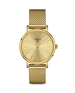 Tissot Everytime Watch, 34mm In Gold