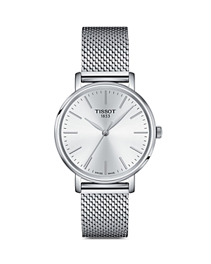 Tissot Everytime Watch, 34mm In Silver