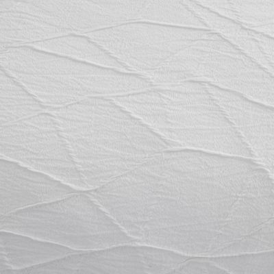 Abstract Crinkle White Duvet Cover Set, Queen