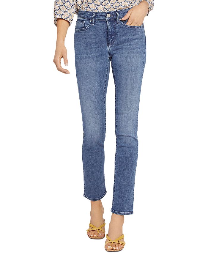 NYDJ Sheri High Rise Slim Jeans in Sweetbay | Bloomingdale's