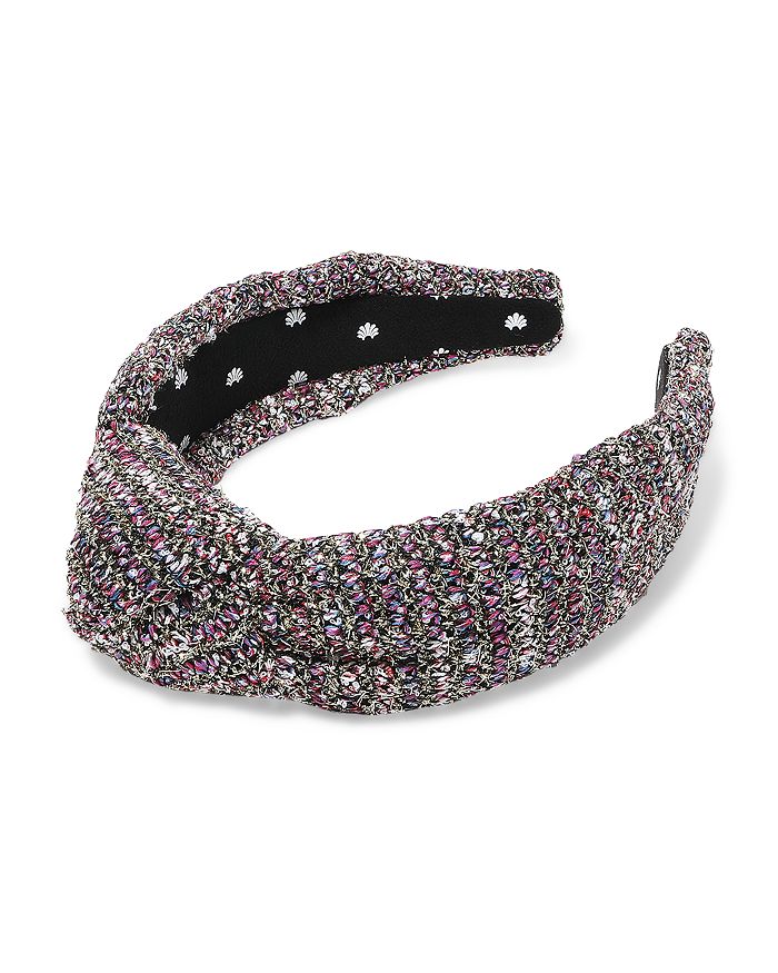 Lele Sadoughi - Glitter Sweater Knotted Headband