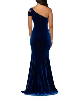 Velvet One-Shoulder Gown - 100% Exclusive