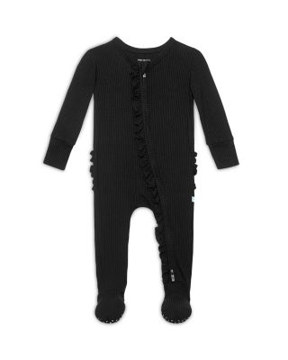 Posh Peanut - Unisex Ruffled Zippered Footie - Baby