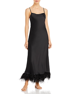 Rya Collection Swan Gown In Black