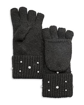 AQUA - Crystal Accent Pop Top Gloves - 100% Exclusive