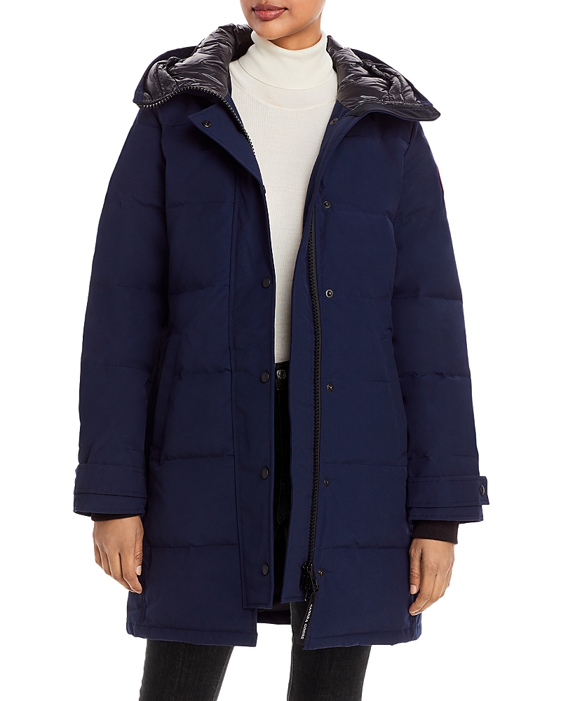 Canada Goose Shelburne Quilted Parka In Atlantic Navy