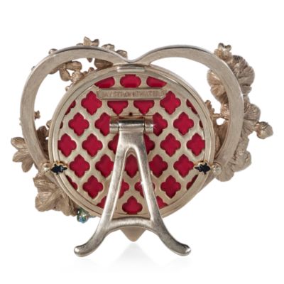 4" Round Bouquet Heart Frame