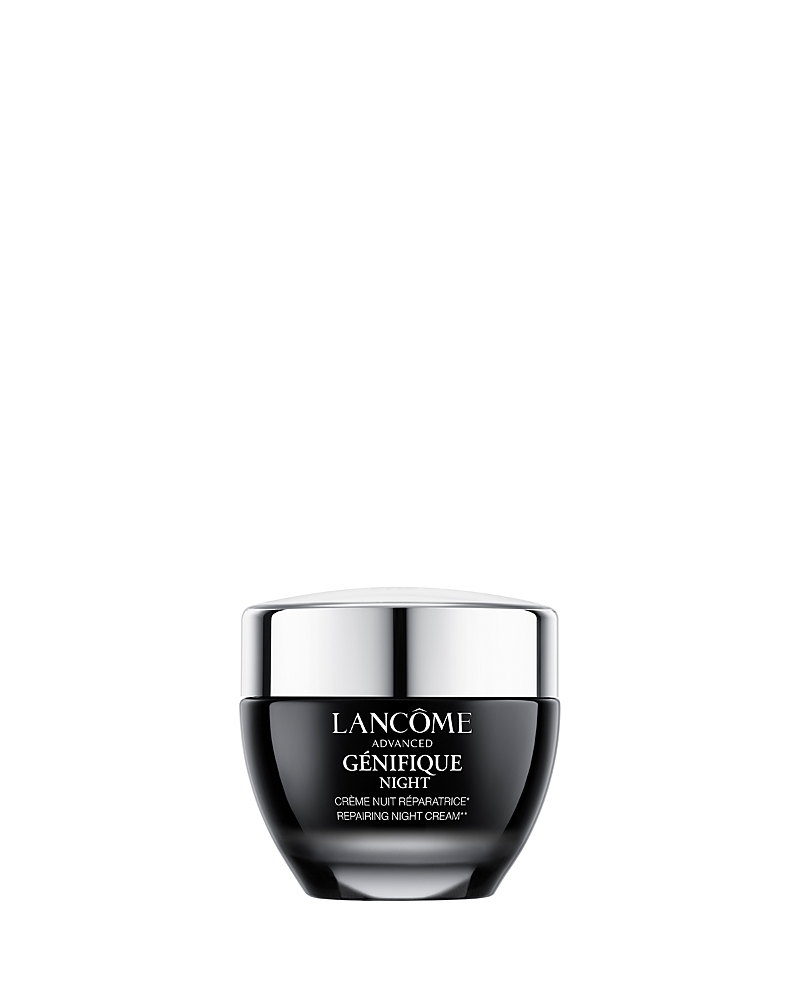 Lancôme Advanced Genefique Repairing Night Cream 50ml In White