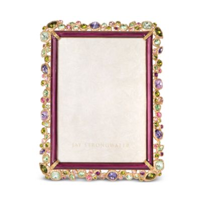 Jay Strongwater - Leslie Bejeweled Frame, 5" x 7"