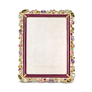 Shop Jay Strongwater Leslie Bejeweled Frame, 5 X 7 In Bouquet
