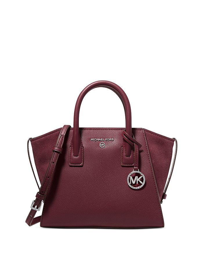 MICHAEL Michael Kors Avril Small Leather Satchel | Bloomingdale's