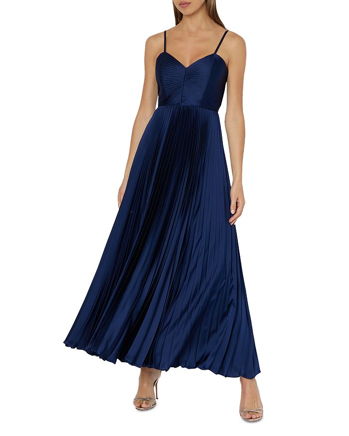 MILLY Hallie Pleated Dress | Bloomingdale's