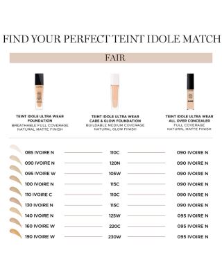 Teint Idole Ultra Wear Care &amp; Glow Serum Foundation 1 oz.