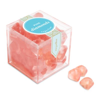 Pink Diamonds Candies, Set of 4