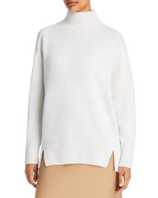 Vince Cashmere Side Slit Turtleneck Sweater - 100% Exclusive