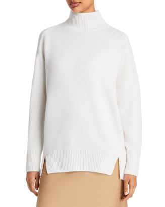 Vince mock neck cashmere cheap sweater