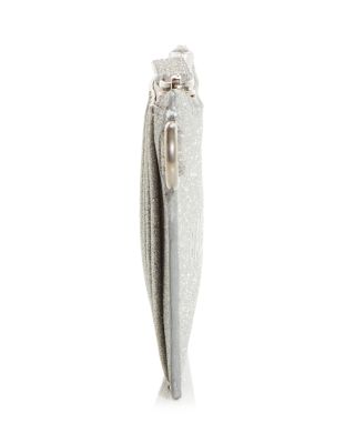 Cash Card Case on Keychain Sparkling Fabric