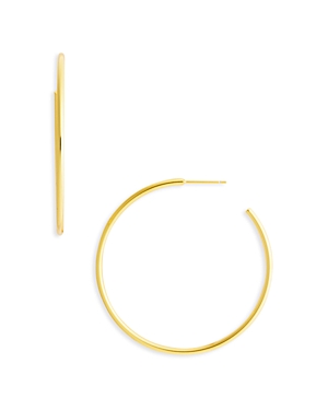 Aqua Hoop Earrings In 18k Gold Plated - 100% Exclusive
