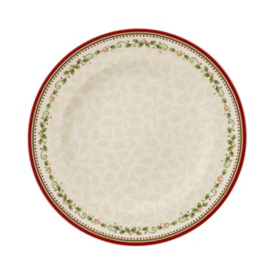 Winter Bakery Delight Falling Star Dinner Plate