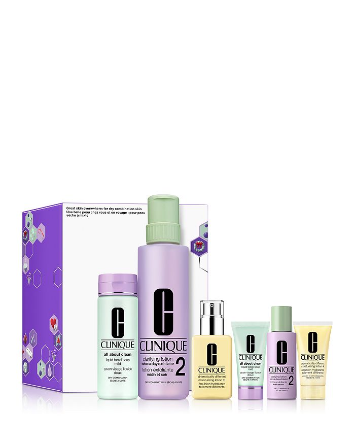 Clinique - Great Skin Everywhere Skincare Gift Set for Dry Combination Skin ($107 value)