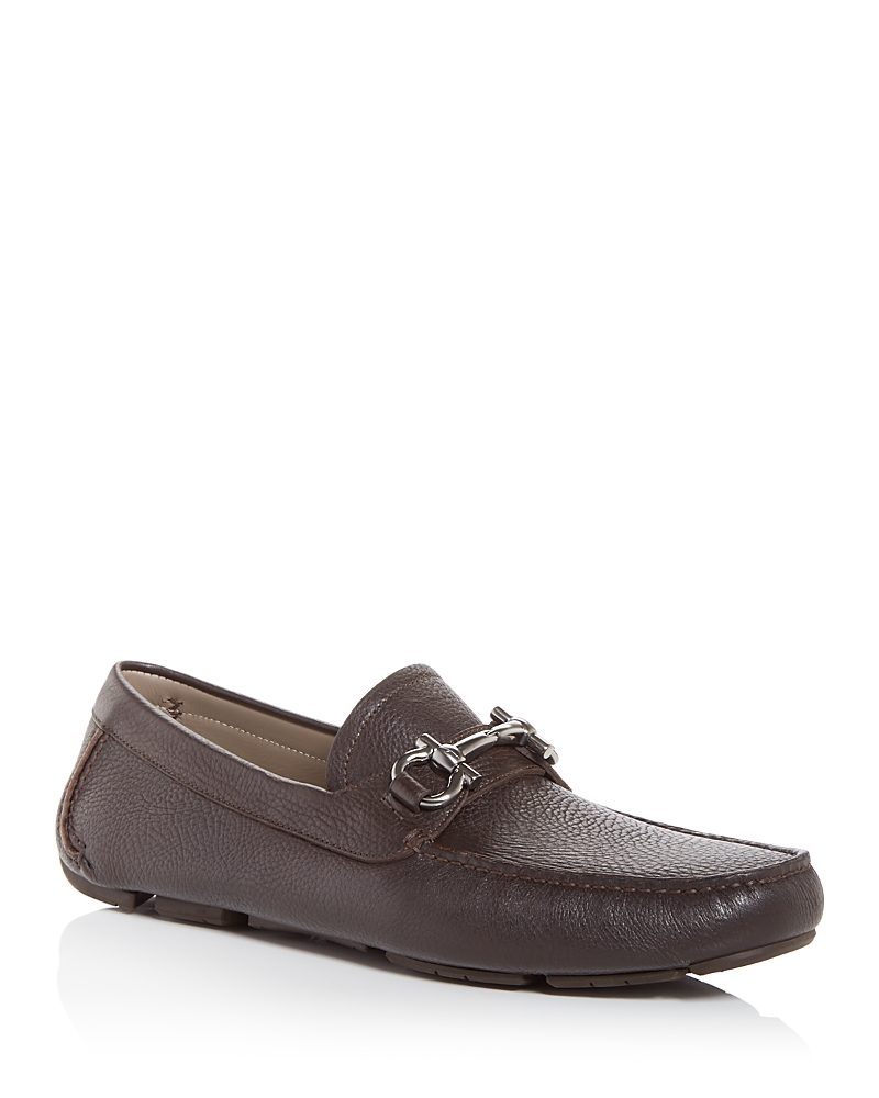 Ferragamo Men's Parigi New Arizona Leather Drivers - Regular