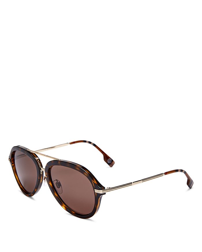 Burberry - Aviator Sunglasses, 58mm