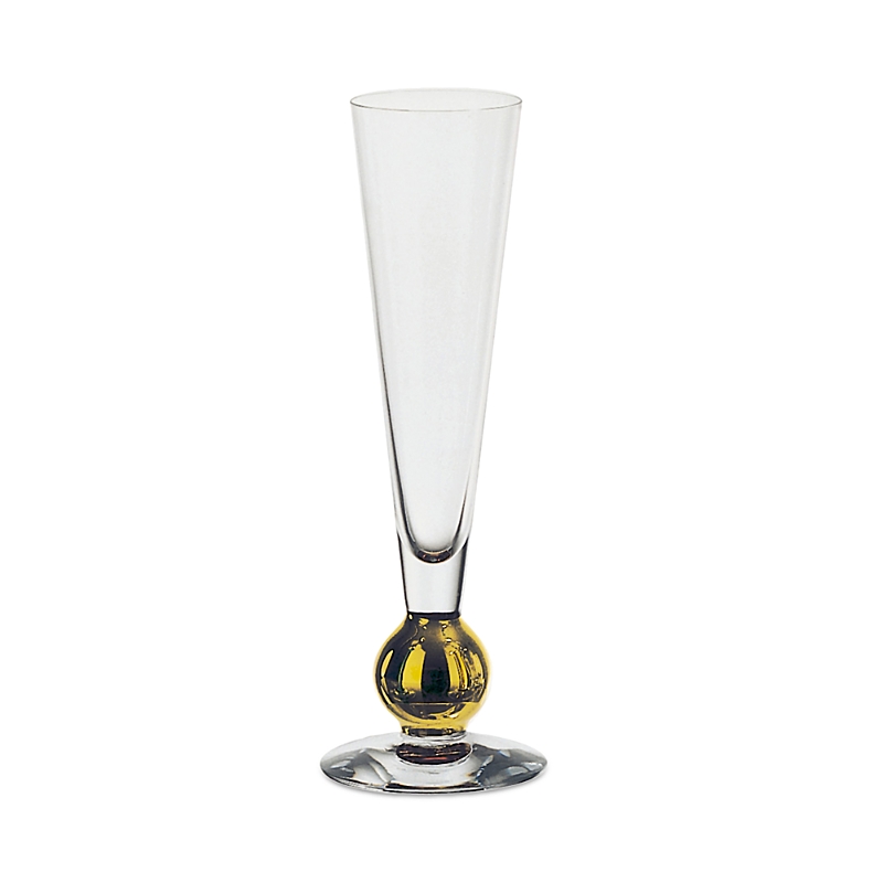 Orrefors Nobel Champagne Flute In Clear/gold