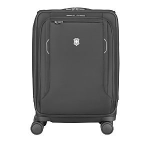 Victorinox Swiss Army Werks 6.0 Frequent Flyer Plus Wheeled Carry On Suitcase In Black