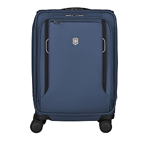 Victorinox Swiss Army Werks 6.0 Frequent Flyer Plus Wheeled Carry On Suitcase In Blue